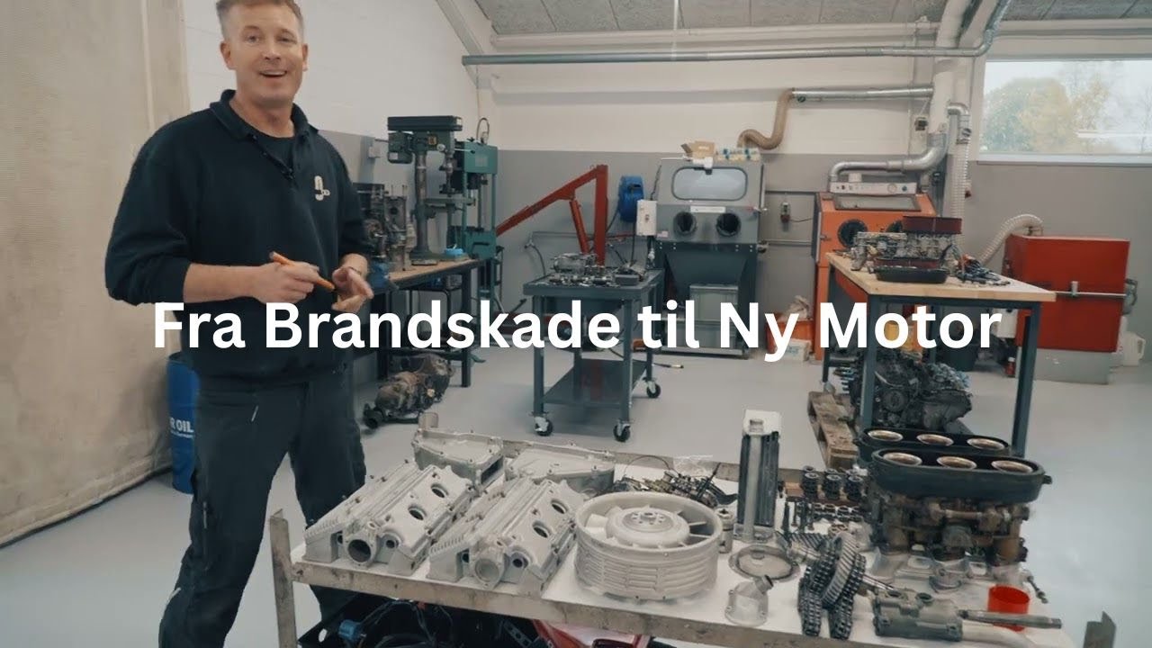 Porsche motorrenovering - Kom med i motor-værkstedet