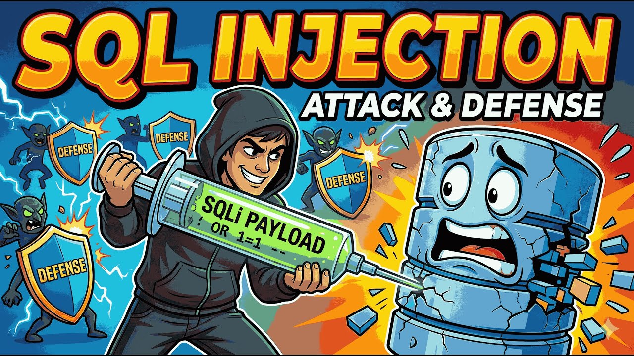 SQL Injection 101: Cara Serang, Ngumpet, & Bertahan 🛡️⚔️