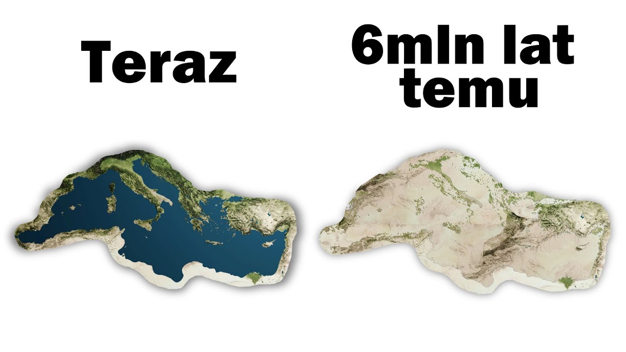 Dlaczego morze Śródziemne wyschło 6mln lat temu?