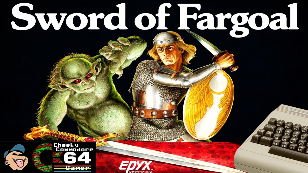SWORD OF FARGOAL – Commodore 64 (1983) | Epyx’s Classic Dungeon-Crawling RPG