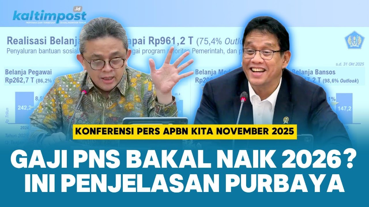 Update Info Kenaikan Gaji PNS 2026, Simak Jawaban Menkeu Purbaya