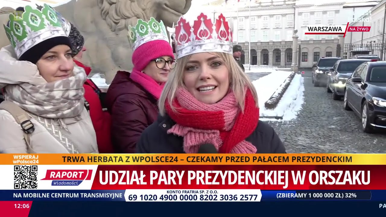 Orszak Trzech Kr&oacute;li w Warszawie! Udział Pary Prezydenckiej!