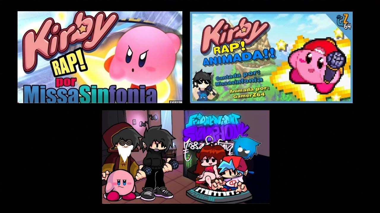 Kirby RAP - Original, Animación, Friday night Funkin (mod)