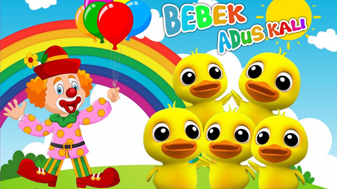 LAGU ANAK BEBEK ADUS KALI - LAGU ANAK INDONESIA POPULER