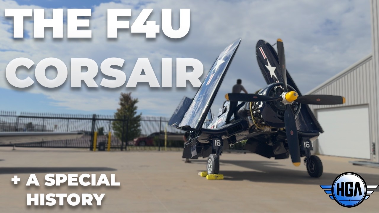 F4U Corsair – самолет, на котором летал его отец | Невероятная история Джима Тобула + воздушный бой