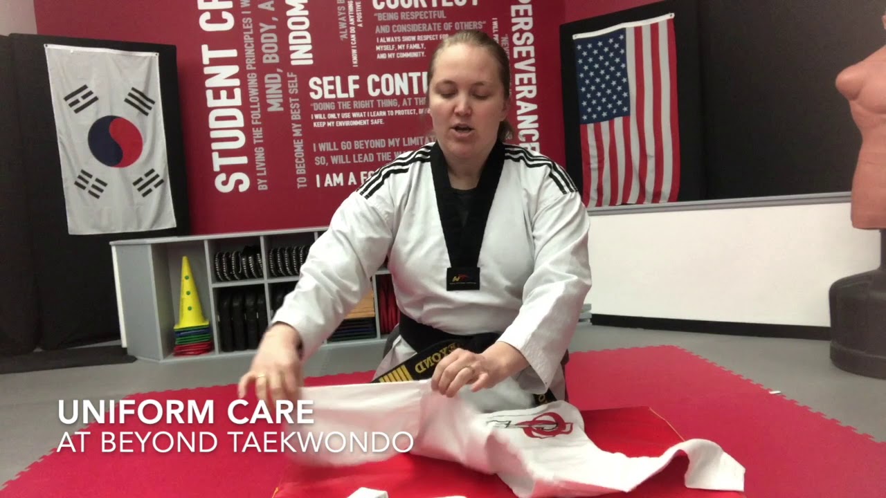Basic Skills - How to Fold Your TKD Uniform
