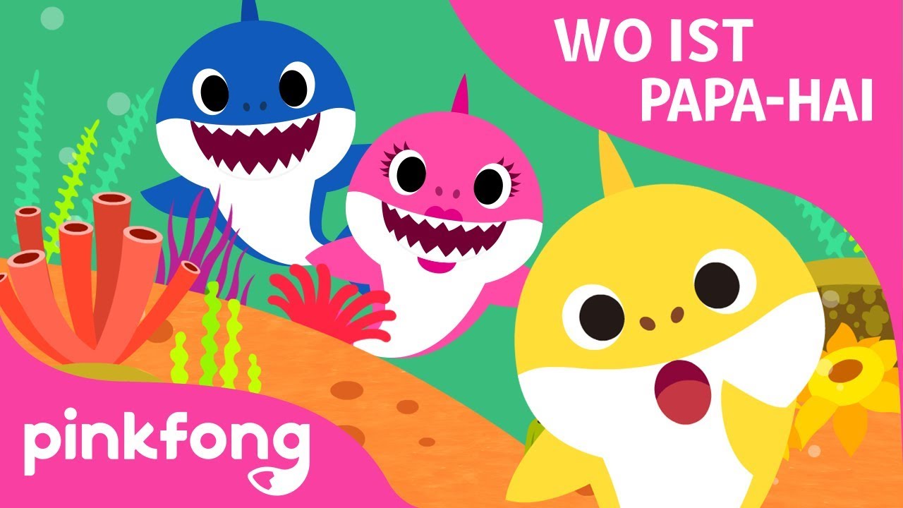 Wo ist Papa Hai? | Baby Hai | Pinkfong Lieder f&uuml;r Kinder