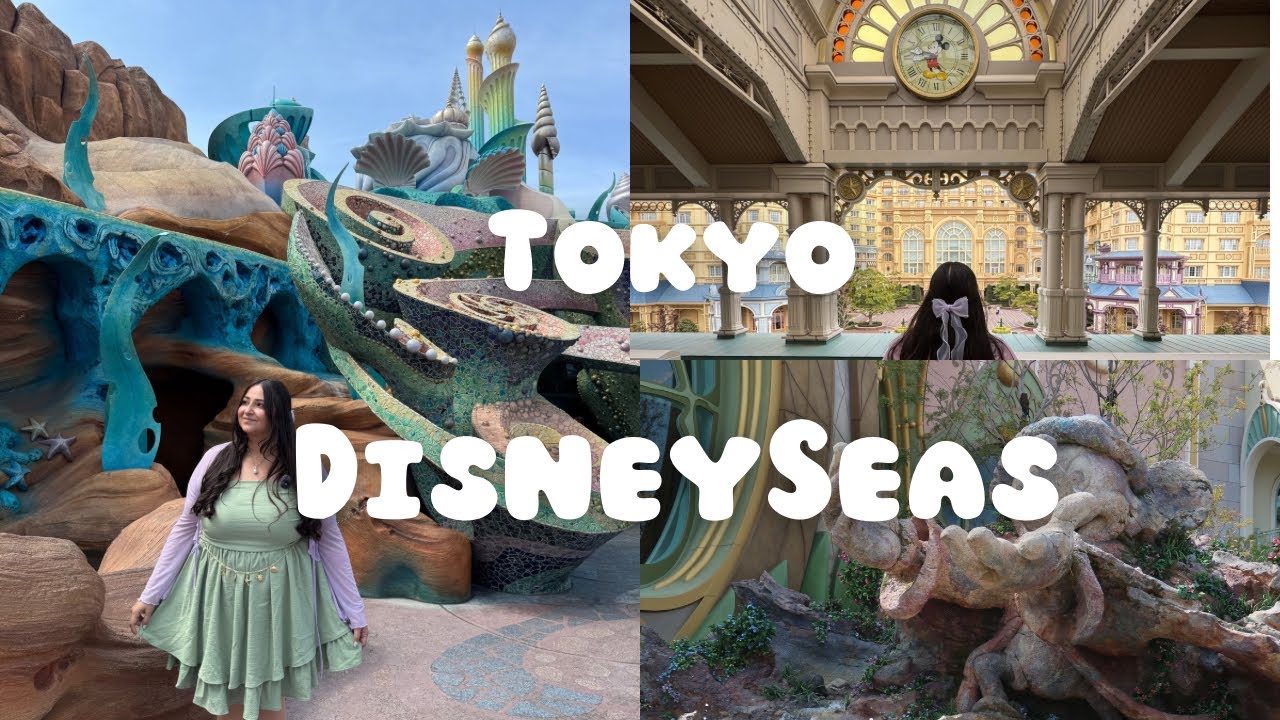 Tokyo Disney Seas Vlog  Fantasy Springs + Hotel Miracosta Room Tour
