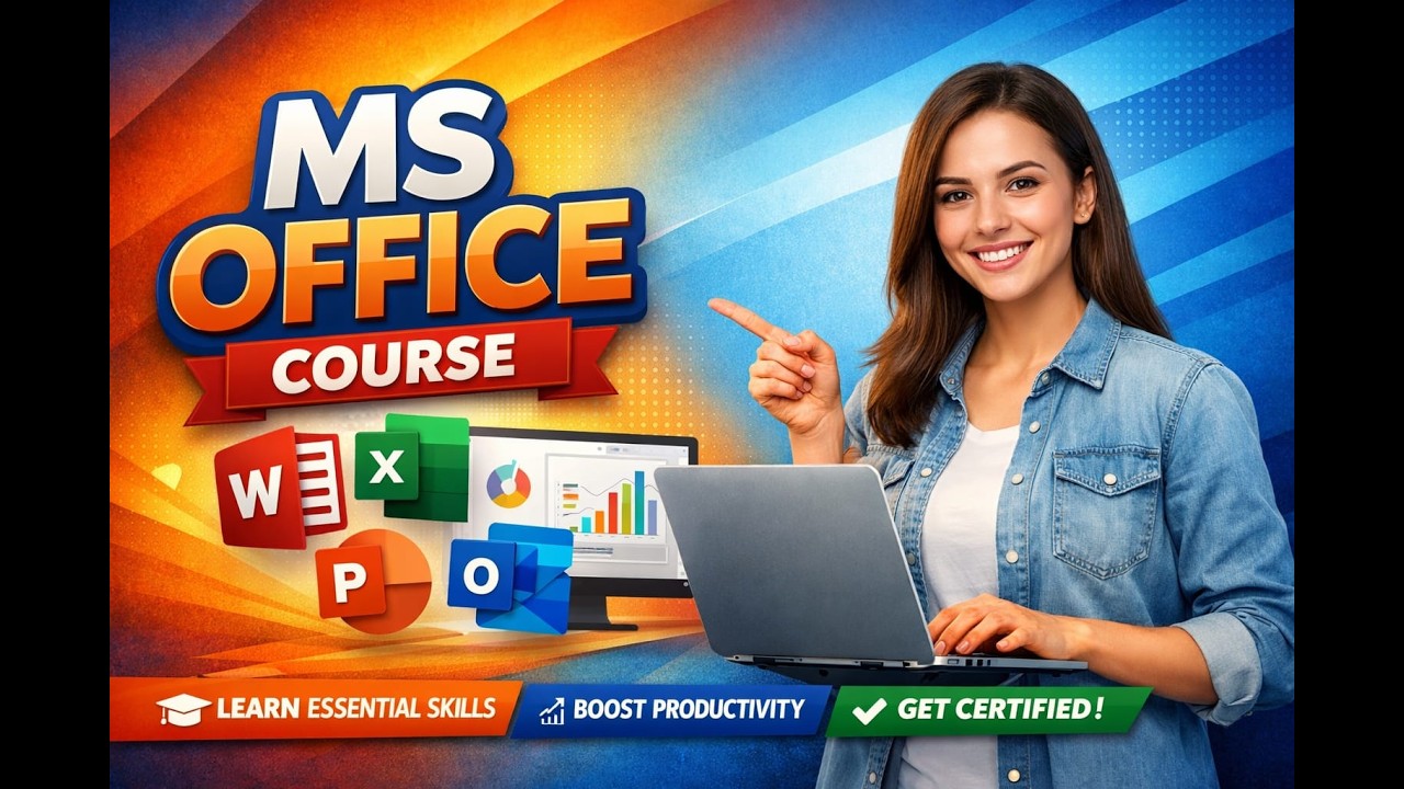 MS OFFICE free 3 month cource /Irtaza Ali Haider