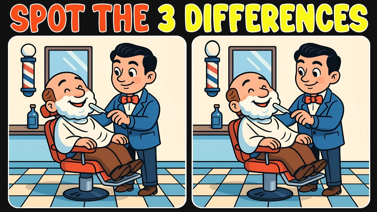 🧩🧠Genius Level Spot The Difference Challenge!《 HARD 》