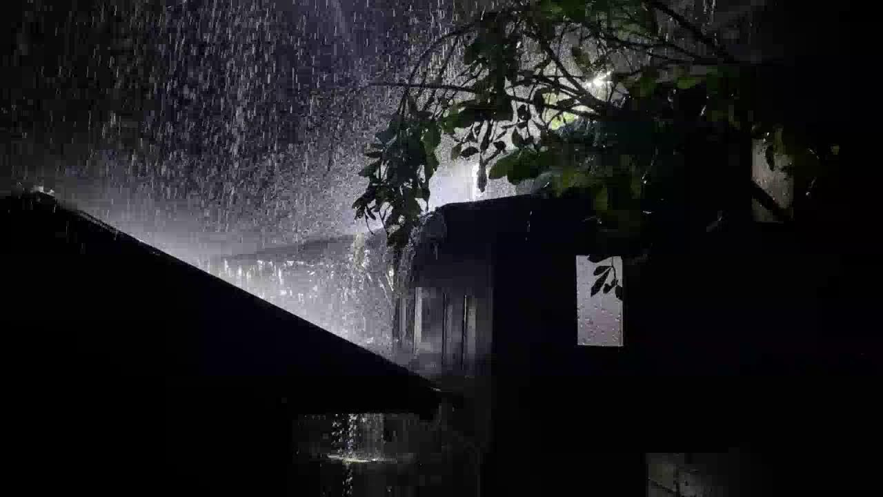 Calming Rain Sounds on Tin Roof for Stress Relief