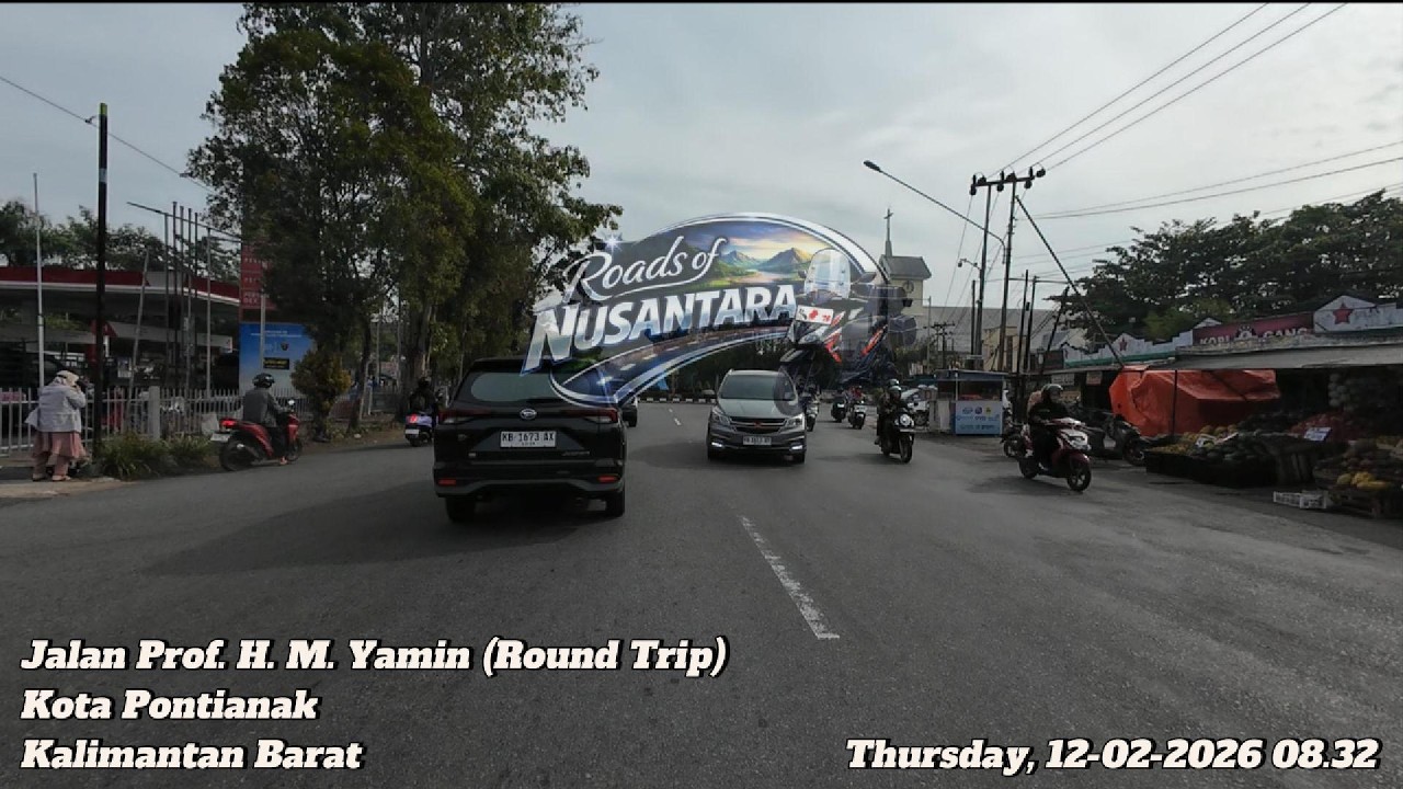 Morning Drive RT – Jl. Prof. H. M. Yamin, Pontianak, Kalbar | 12-02-2026 08.32