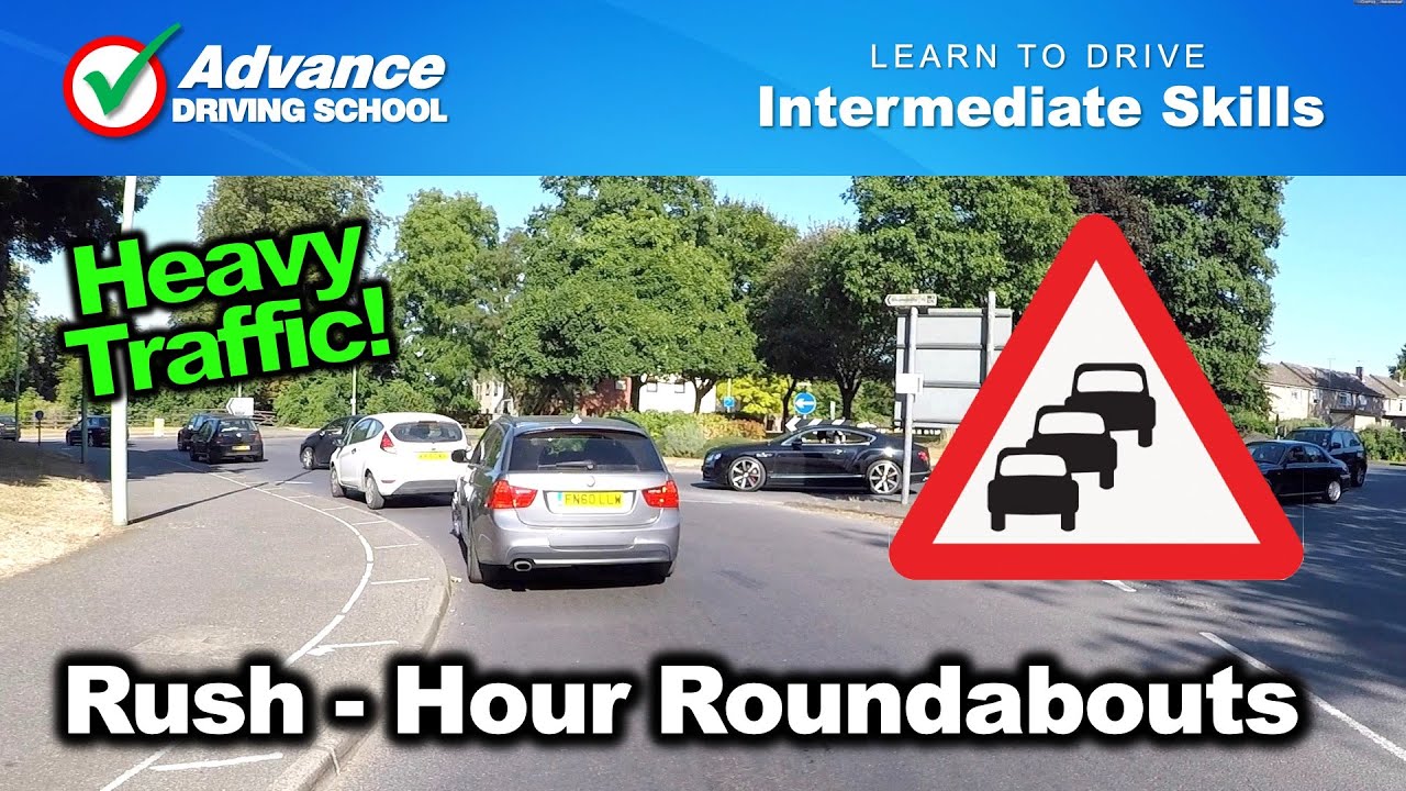 Rush-Hour Roundabouts  |  Intermediate Driving Skills