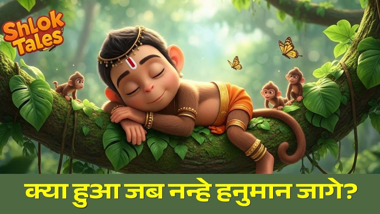 नन्हे हनुमान की सबसे बड़ी शरारत!☀️ | ShlokTales