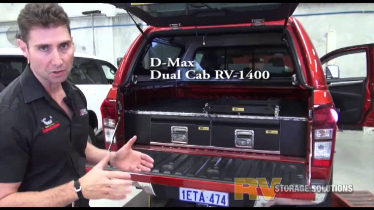 D-Max 4WD Premium Twin Drawer system by RV