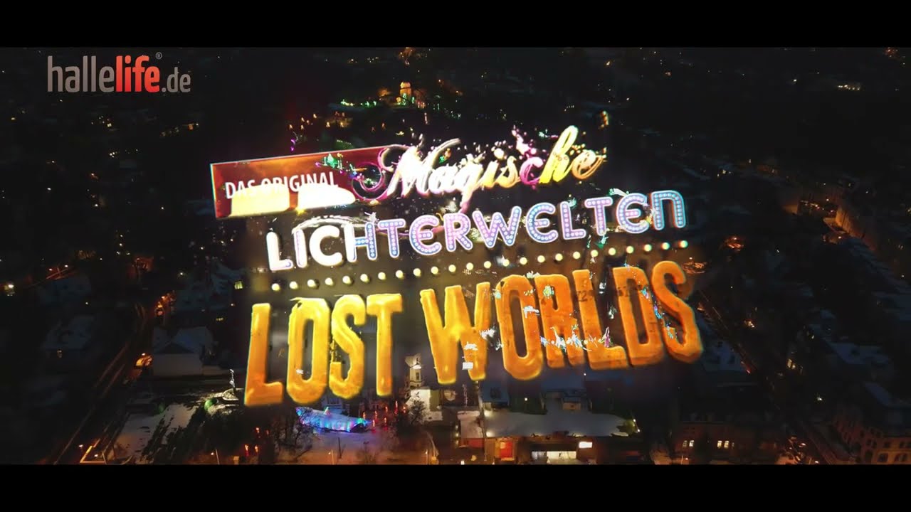 Magische Lichterwelten im Bergzoo Halle