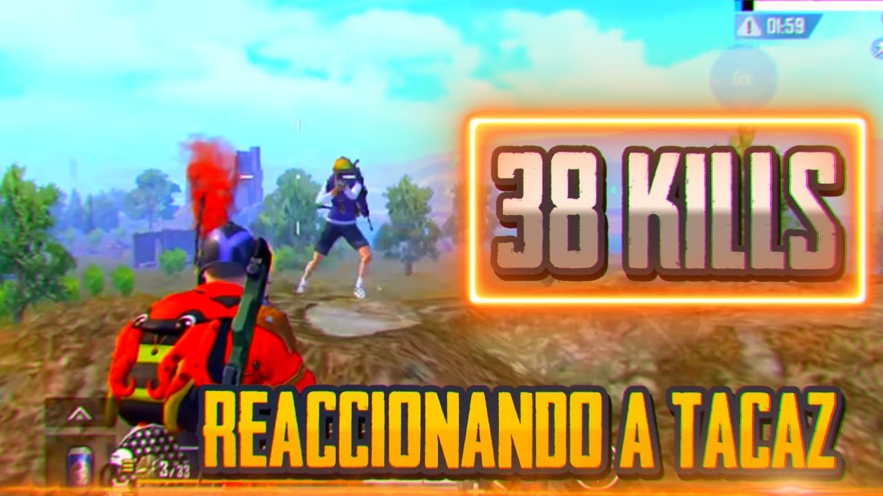 38 KILLS RANGO ALTO CONQ? Pubg Mobile TACAZ Reaccionando