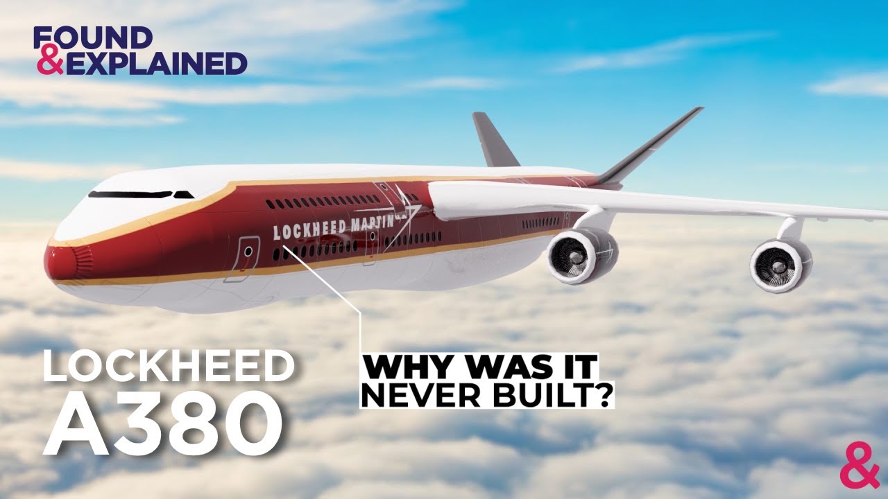Lockheed A380 — 900-местный двухпалубный самолет 90-х годов, который так и не был построен.