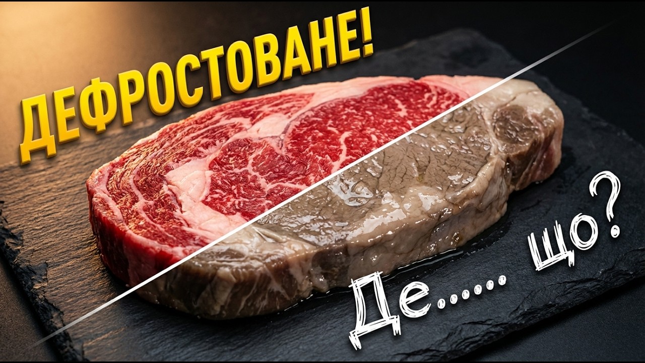 М'ясо розморожене проти свіжого: в чому різниця і як вибрати?