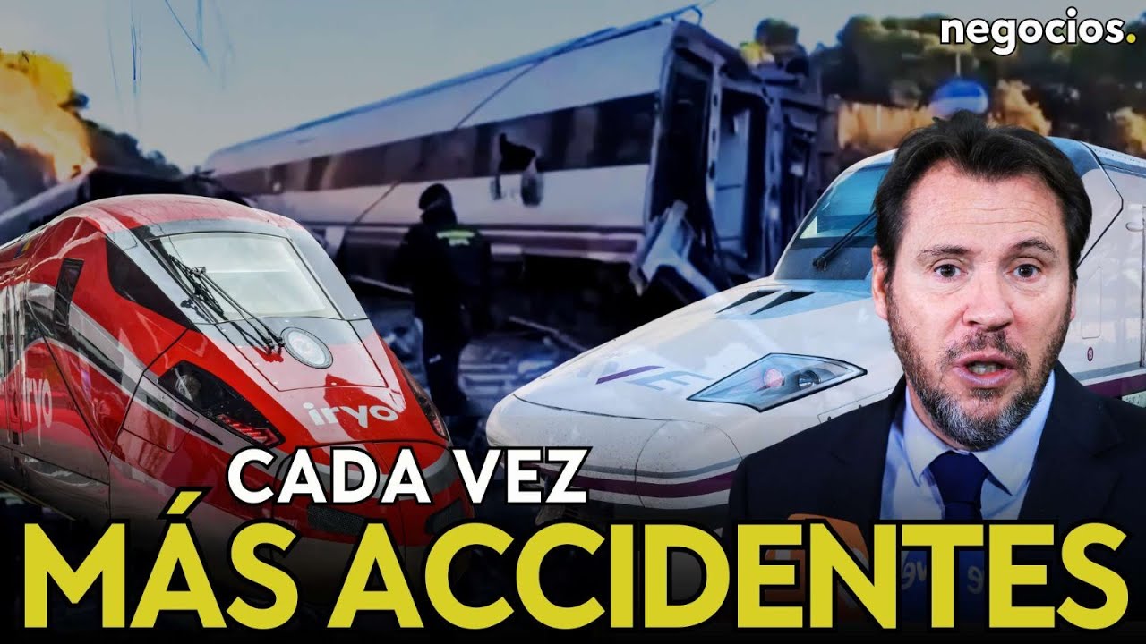 ¿Qué está pasando con los trenes en España? Los accidentes ferroviarios se disparan desde 2018