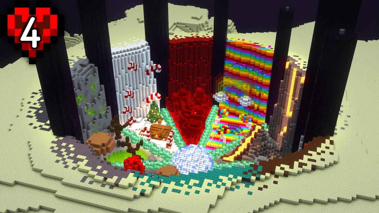 I Transformed the End in Minecraft Hardcore