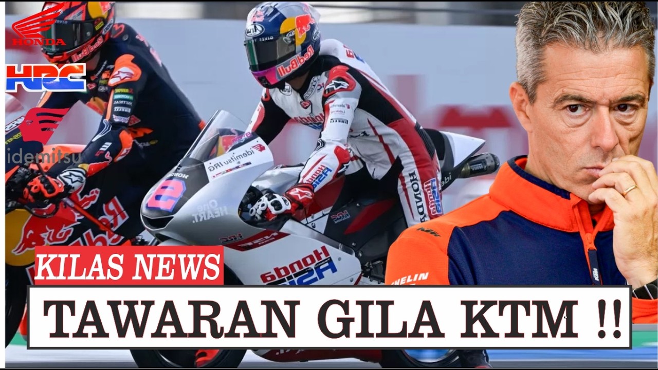 PERANG TERBUKA! KTM Siap 'Tikung' Veda Ega dari Honda dengan Kontrak Lebih Gila!