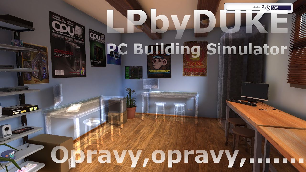 PC Building Simualtor SK Začiatky našej firmy a oprava prvých PC High Definition 1080p 720p