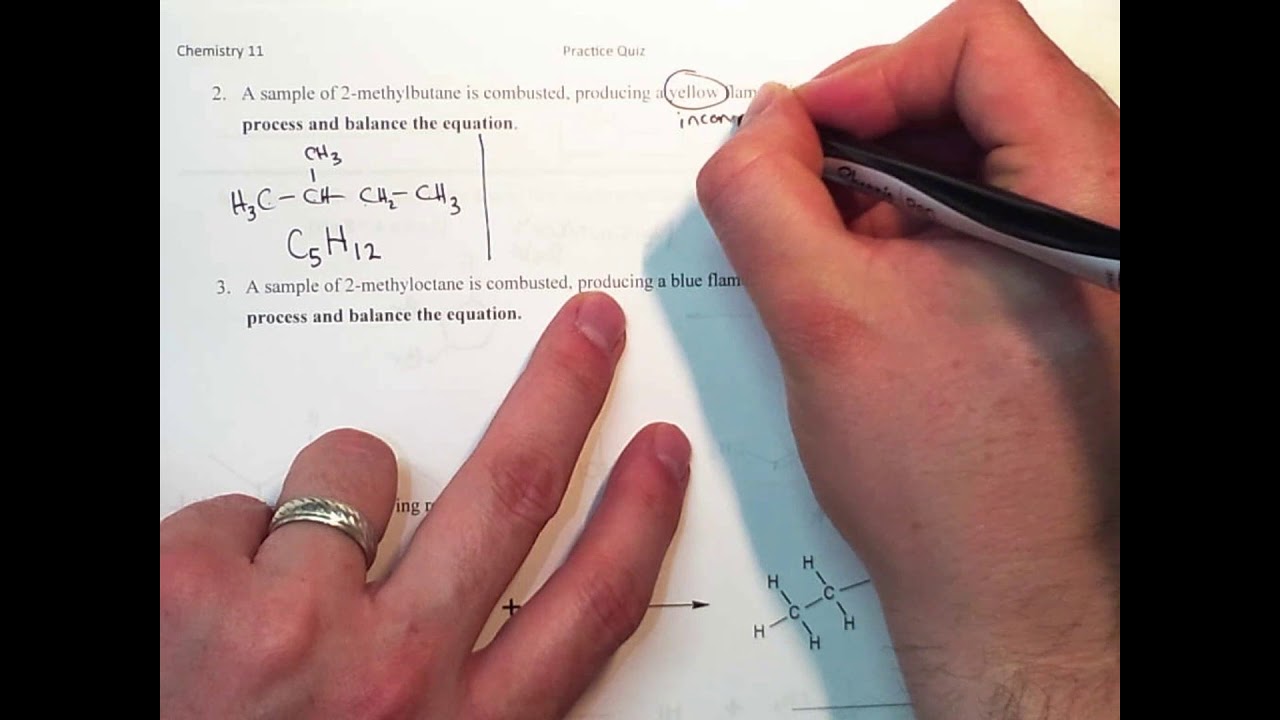 Organic Chem Quiz Practice