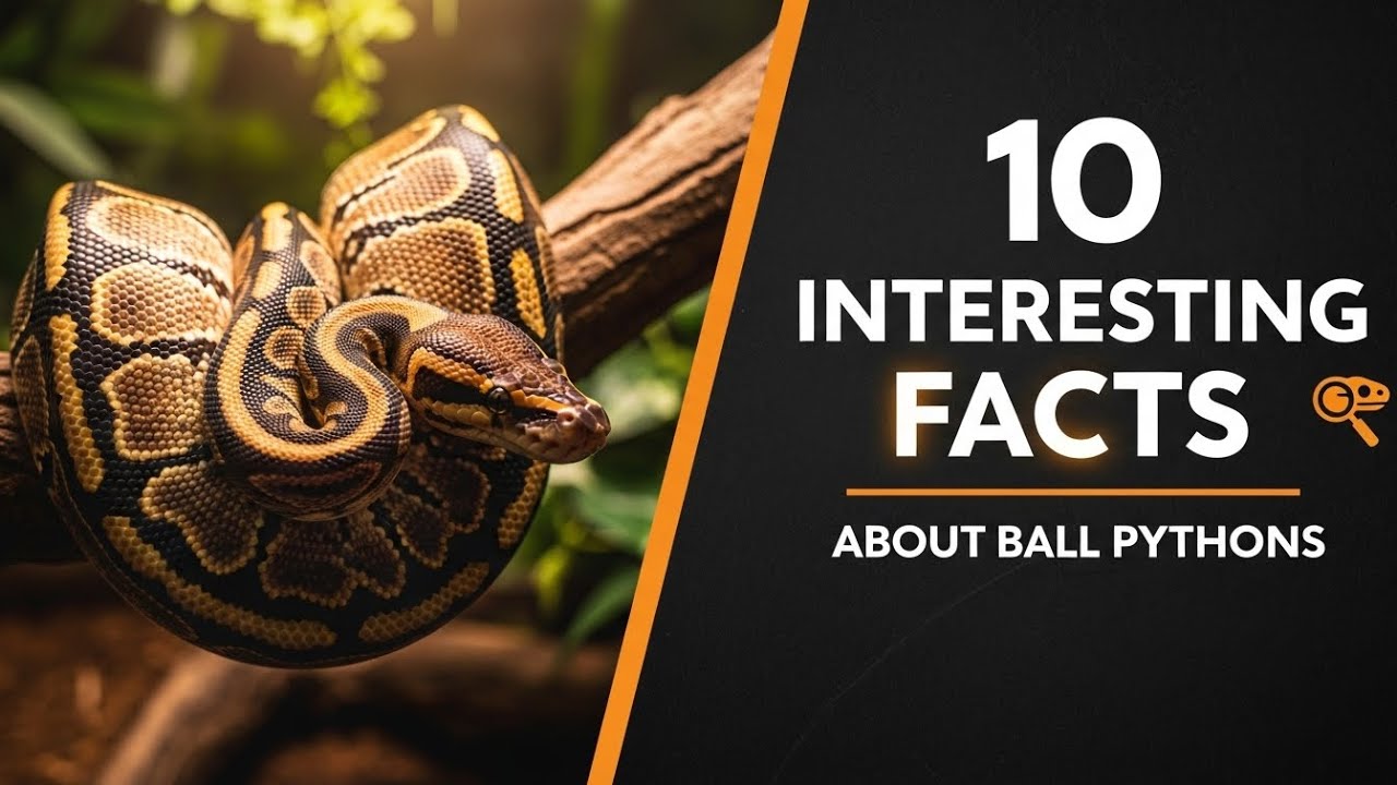 10 интересных фактов о королевских питонах, которые вы никогда не знали!🐍✨