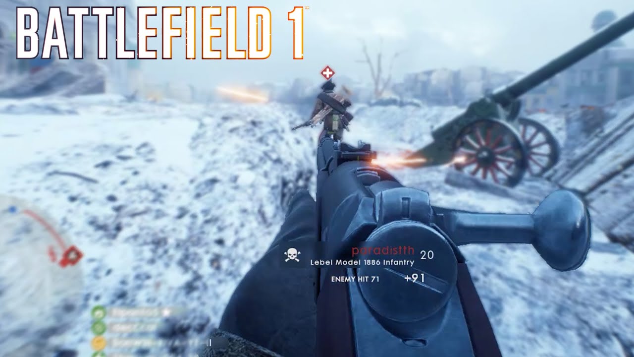 Battlefield 1 - 100 Kills Highlights | This map is a real war experience