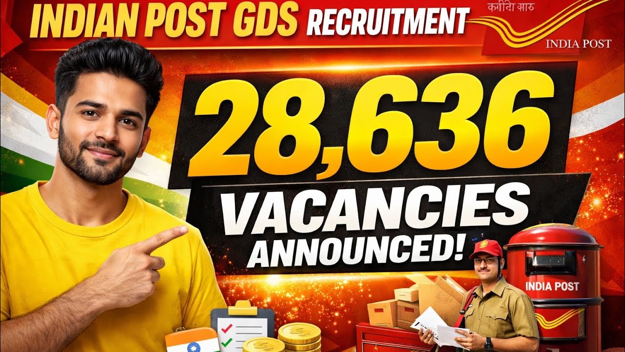 NEW JOB VACANCY INDIAN POST GDS FORM 2026 JOB POST