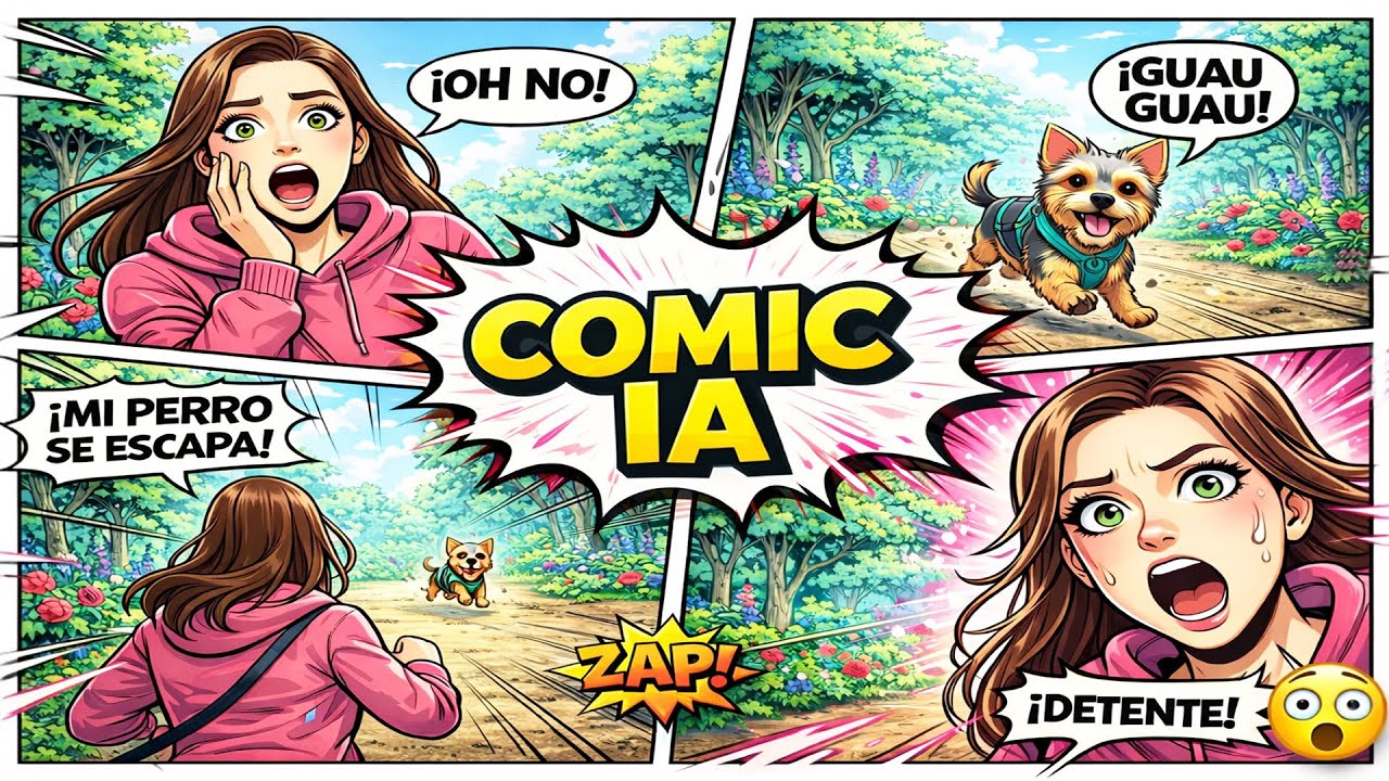 Crea tu PRIMER CÓMIC con IA fácil y GRATIS paso a paso