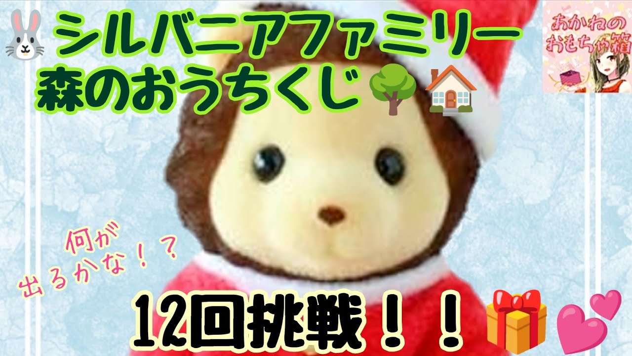 【シルバニア】🌳森のお家クジ🏘サンタが家にやって･･･くる？🎅🛷