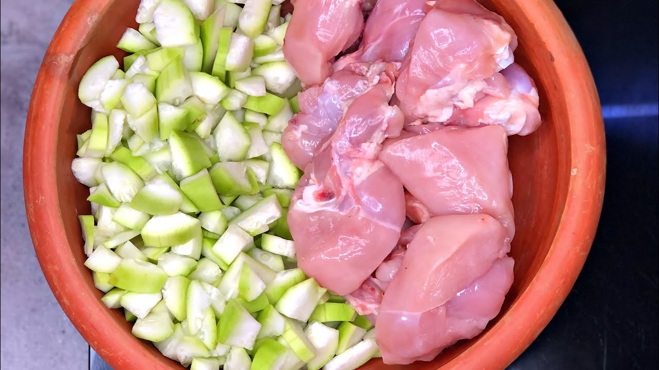 Рецепт курицы Лауки | Рамдан День 9 | Курица с бутылочной тыквой | Специальное предложение для Ра...