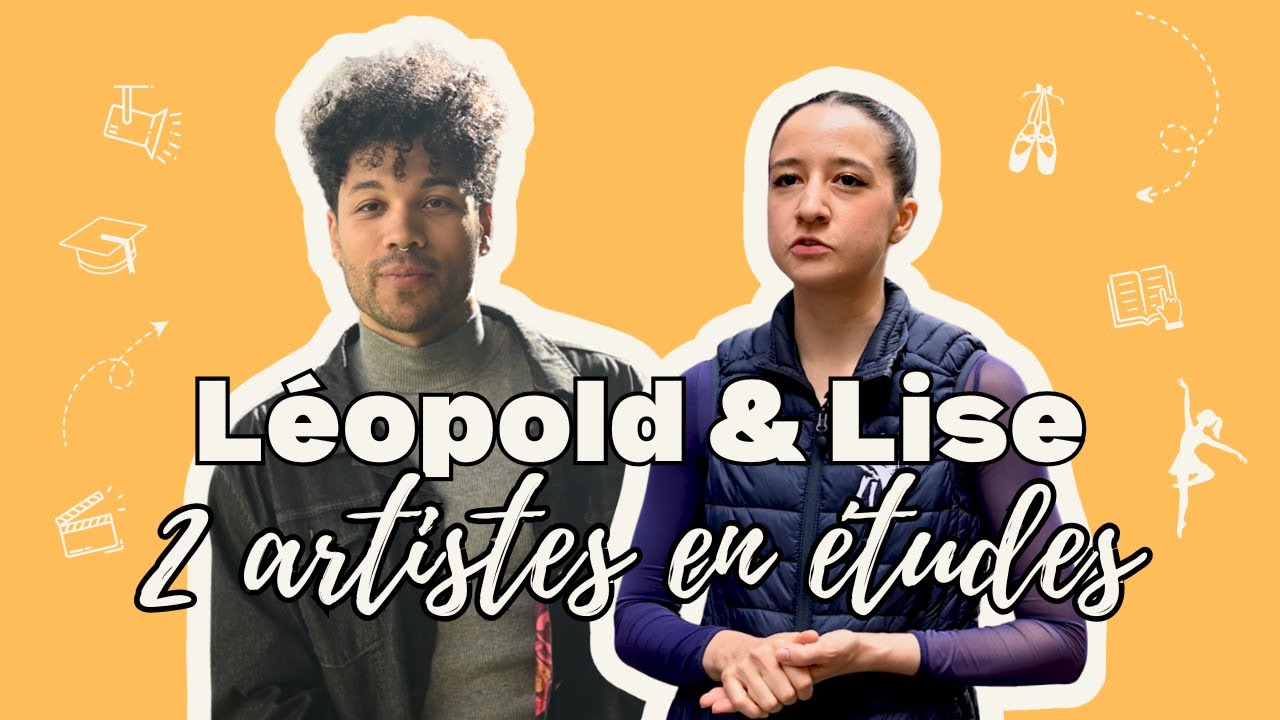 Deux talents, deux parcours : Lise et Léopold, artistes en études à l'Université