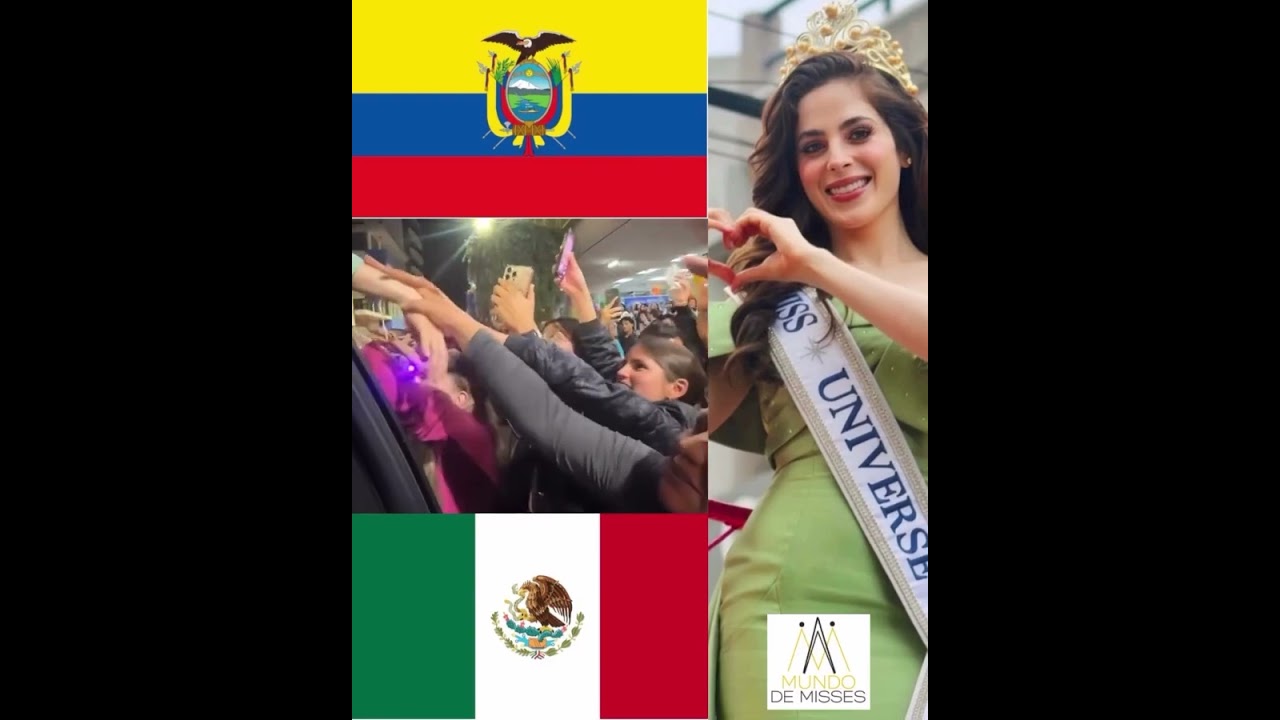 Miss Universe 2025 causa furor en las calles de Ecuador!