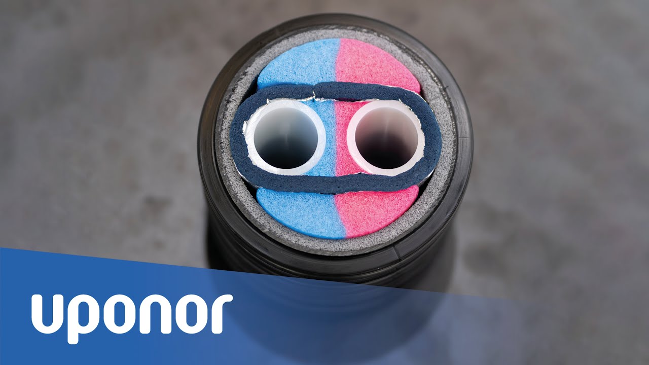 Uponor Ecoflex VIP 2.0 előszigetelt távvezeték rendszer
