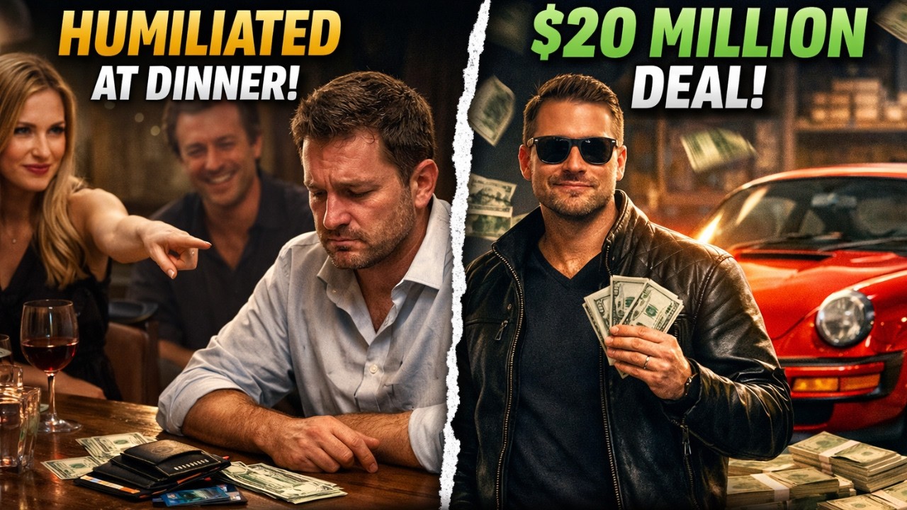 My Wife Humiliated Me at Dinner… Then My $20M Deal Hit