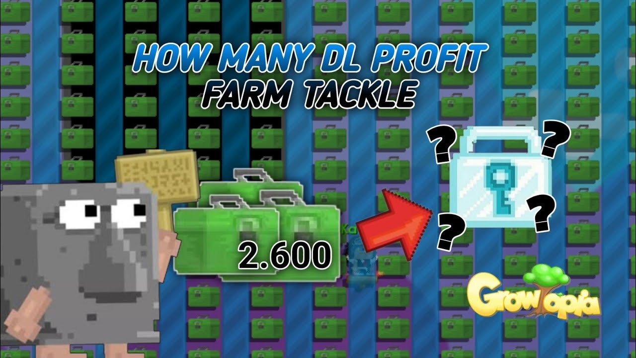 With 180 Diamond Lock Worth it Farm Tackle?? How to Profit With Tackle Farm 2.6K