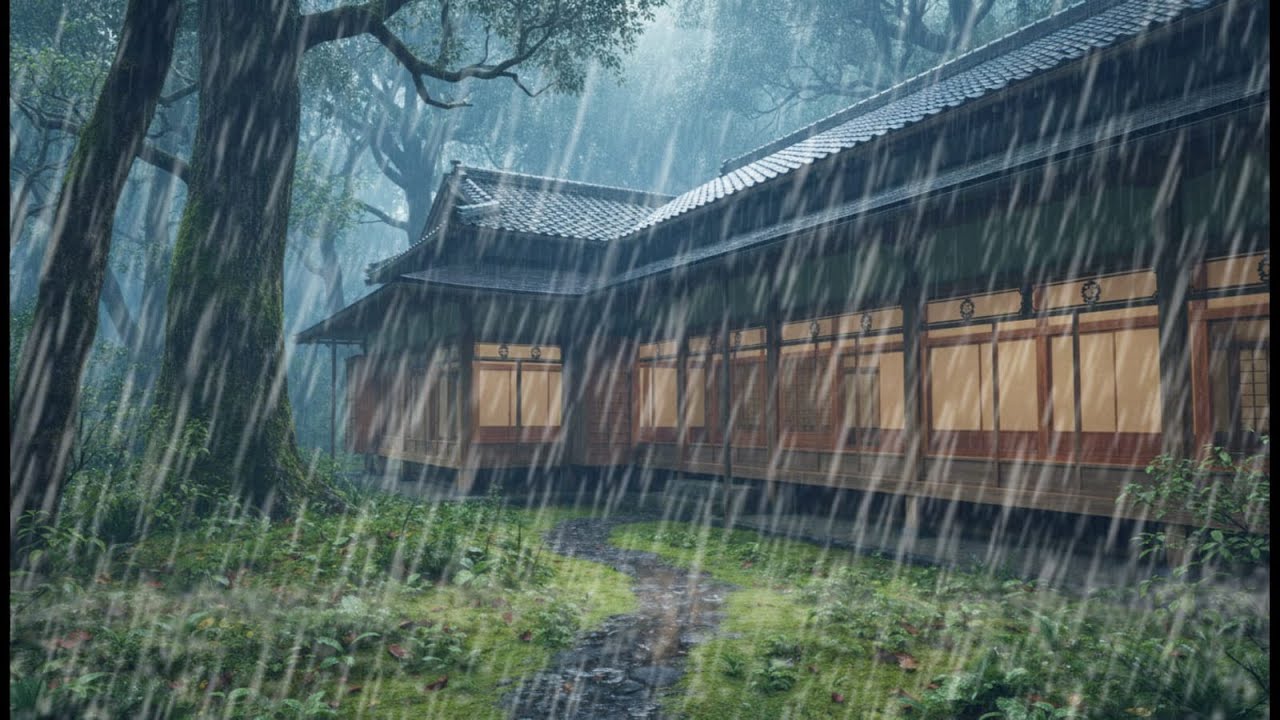 Relaxing Rain Sound for Deep Sleep 🌧️ Fall Asleep Fast & Stay Asleep All Night