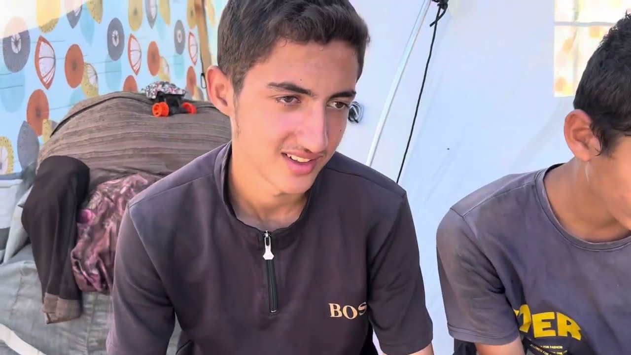 تركنا خيمتنا 😯نزحنا لمكان جديد🤔