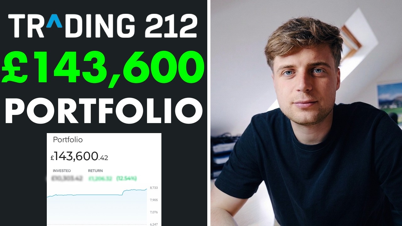 Обновление портфеля Trading 212! | Портфель на сумму более 145 600 фунтов стерлингов (возраст 26 ...