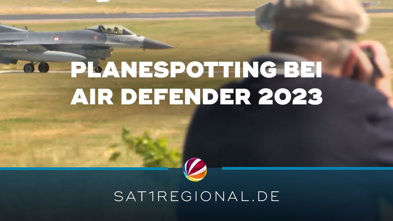Air Defender 2023 begeistert Planespotter in Jagel