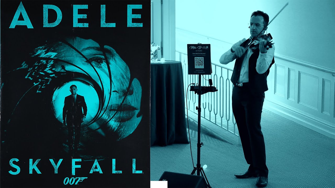 Adele - Skyfall | James Bond 007 | Violin Cover #violincover #jamesbond  #violinist #eventviolinist