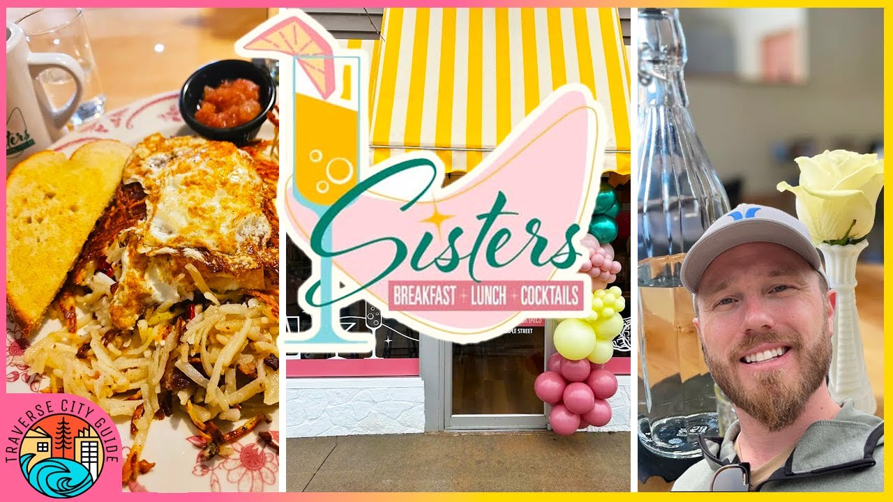 DOWNTOWN Traverse City’s BEST Breakfast? Sisters Restaurant Review - What To Get & Try!