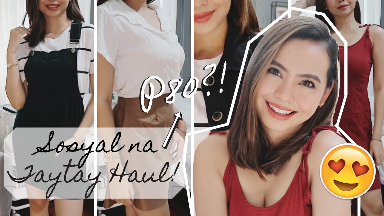 Taytay Try-On Haul 2019: SOSYAL PERO P80 LANG!! ❀ Micah Louisse