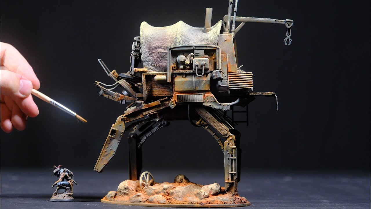 Wild Imaginary Mech Wagon