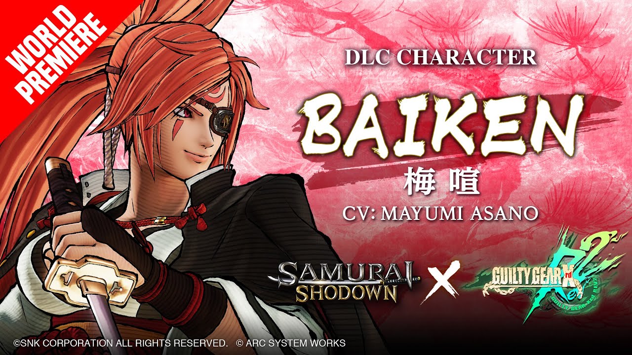 【ASIA】BAIKEN｜SAMURAI SHODOWN × GUILTY GEAR –DLC Character