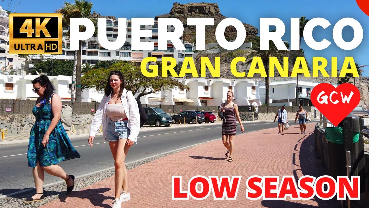 PUERTO RICO Gran Canaria April 2024 🔴Beach to Portonovo Apartments