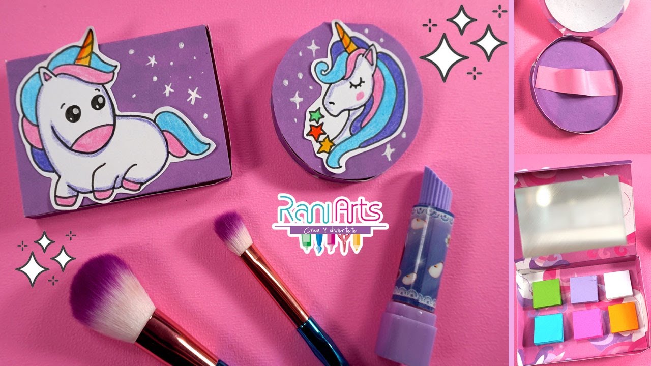 Haz tu propia papelería de MAQUILLAJE - DIY